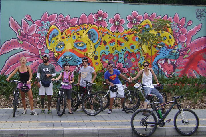 Enjoy Medellin as a local riding a bike image