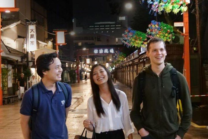 Asakusa Bar Hopping Night Food Walking Tour through Nakamise Shopping Street image