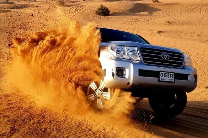 Desert Safari with SUV ride + BBQ dinner and free pickup image