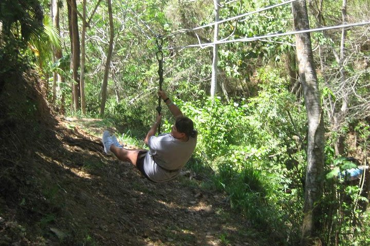 Jungle top zipline & West Bay Beach image