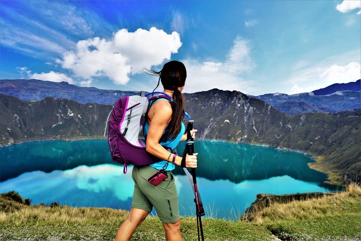 Quilotoa Enchanted Crater Lake image