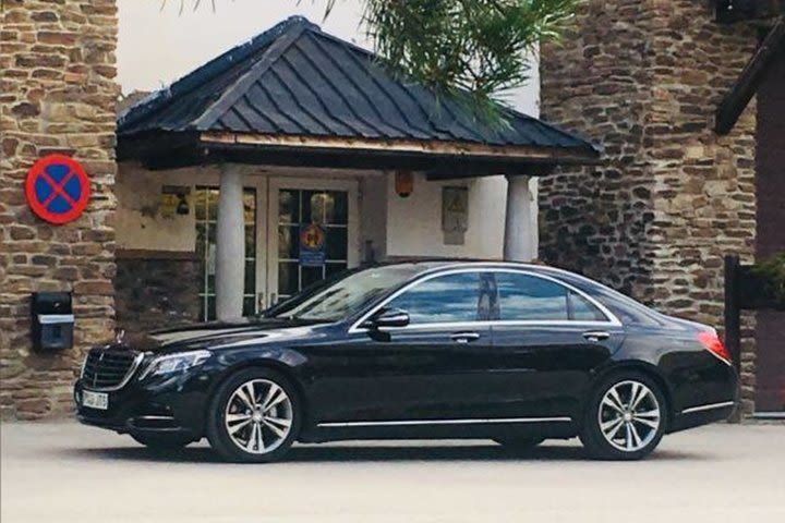 Granada airport private arrival transfer, Mercedes Sedan image