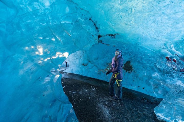 Crystal Blue Ice Cave Adventure image