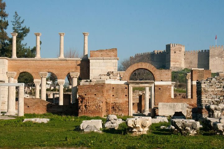 Private Tour of Ephesus and House Of Virgin Mary and Bassilica Of St John From Port of Kusadasi with Private Guide image