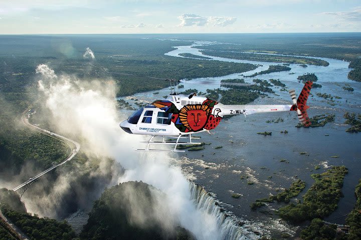 Victoria Falls Flight of the Angels Helicopter Flight image