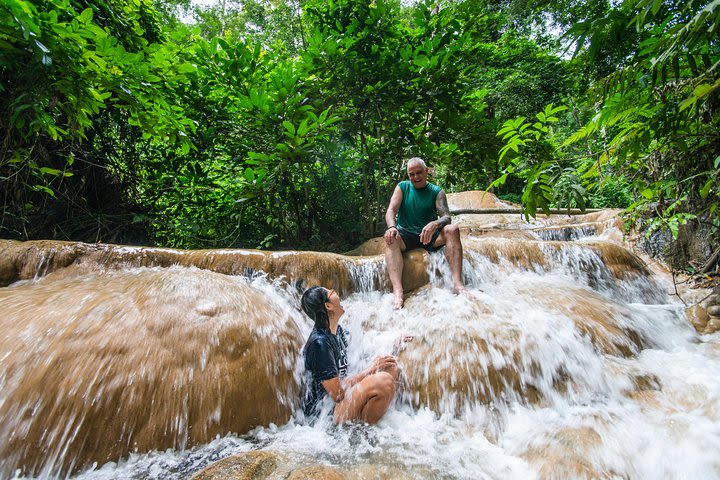 Climb Sticky Waterfall Like a Spiderman image