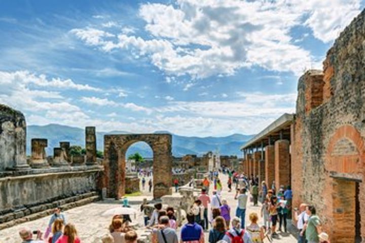 Pompeii and Amalfi Coast from the port of Salerno image