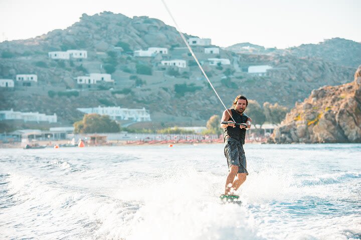 Mykonos Private Wakeboarding Adventure in Super Paradise Beach image