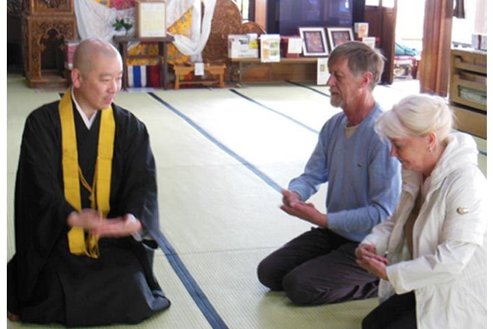 Zazen meditation and Shabutsu experience at Miyajima Misen Daihonzan Daisho-in image