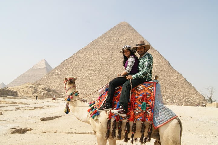 Private Day Tour to Giza Pyramids Sphinx Memphis Saqqara & Dahshur Pyramids image