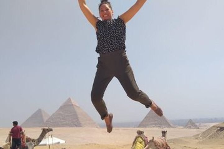  Pyramids of Giza and sphinx Tour- camel ride with trusted shopping places image