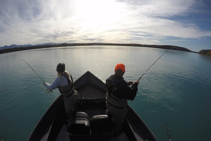 Half Day Fishing Package Kenai River or Kasilof River Salmon and Trout image