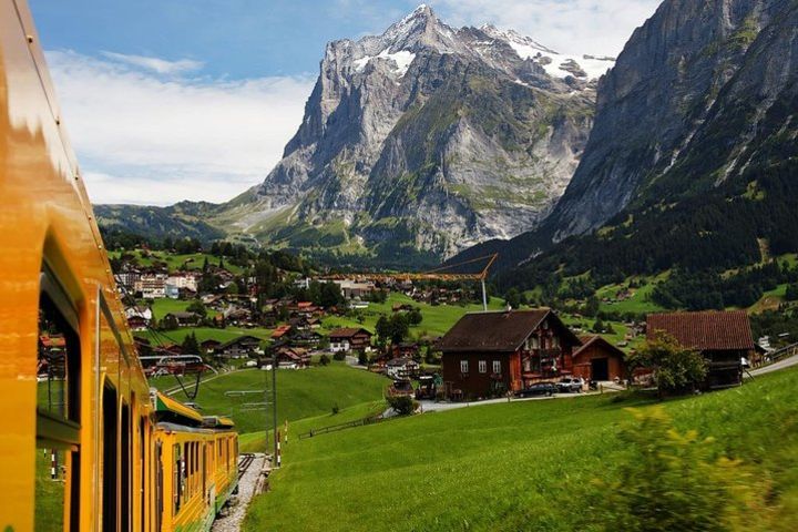 Eiger - Jungfrau Glacier Panorama View (from Zurich) image