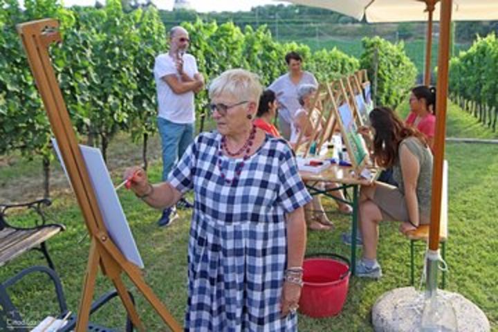 Art Experience with Food and Wine Tasting in Lazise image