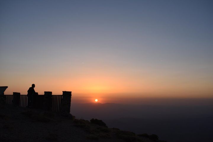 Sunset at 2,500m in Sierra Nevada image