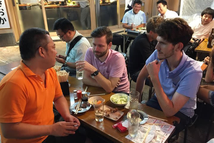 Tokyo Local Food and Drink Experience with a Bar Hopping Master image