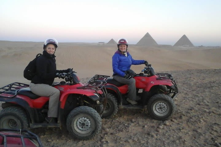 All inclusiveTour to Giza Pyramids,Sphinx,One Hour Quad Bike,30 M Camel Ride  image