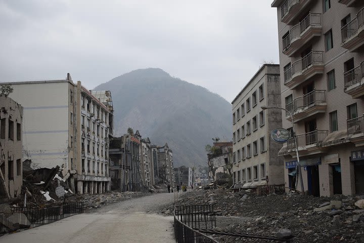 Private Trip to Beichuan Earthquake Memorial & Museum&preserved earthquake ruins image