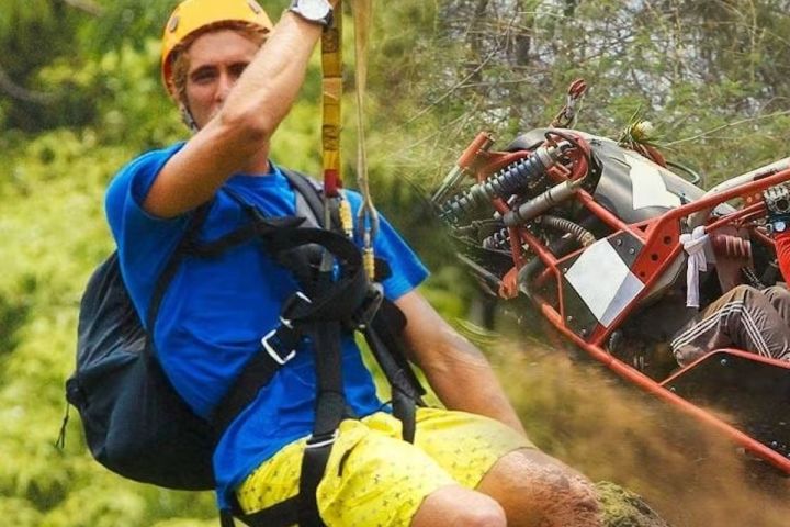6 Zipline & ATV Adventure image