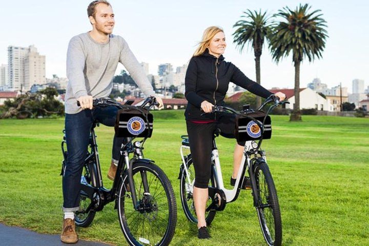 Private Streets of San Francisco Guided Electric Bike Tour image