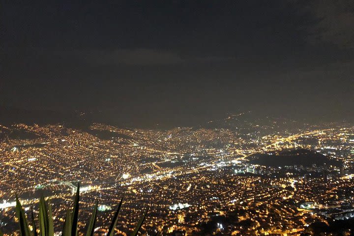 The best view of Medellín at El Picacho hill  image