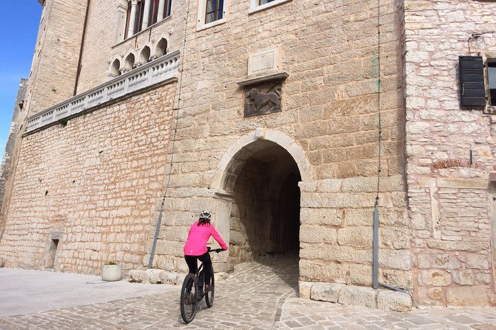 Rovinj private biking tour by electric powered bike image