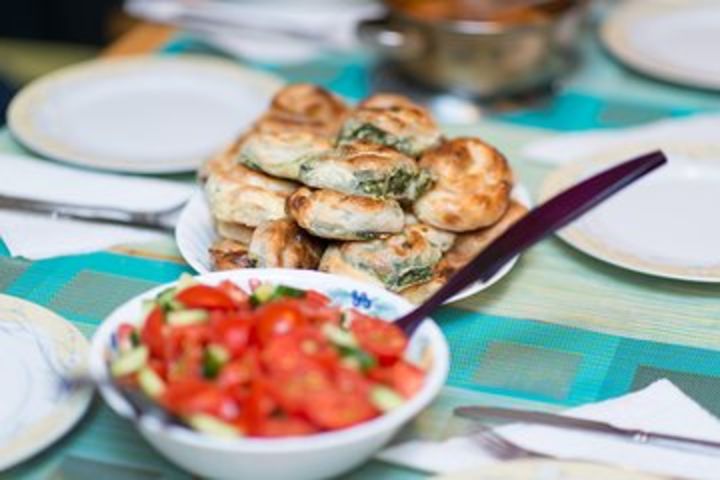 Traditional Balkan Burek cooking class and dinner in Prague for small groups image