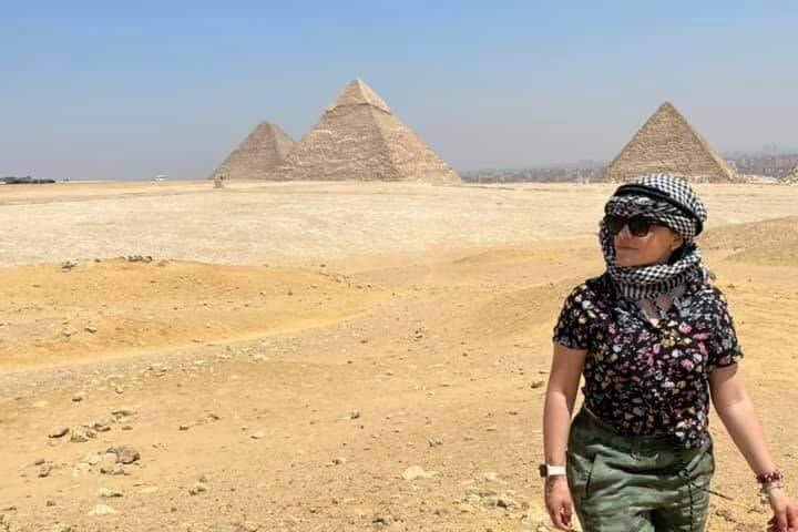 Cairo and Giza Pyramids Day Trip image