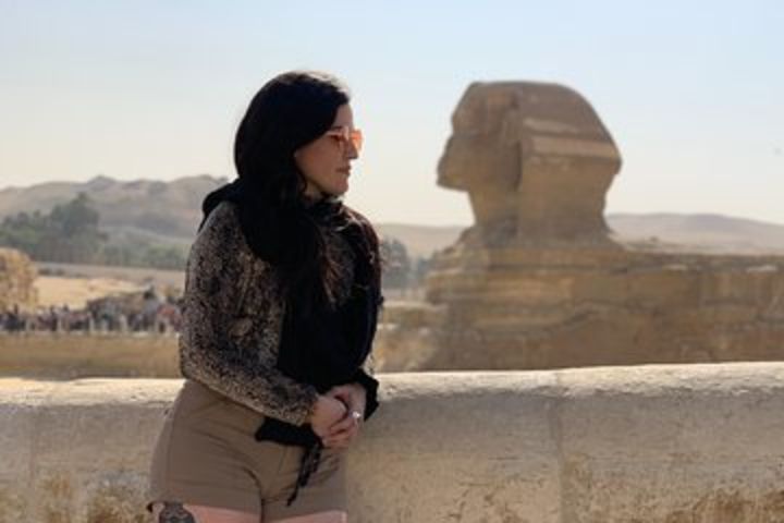 Half day giza pyramids, sphinx and camel ride  image