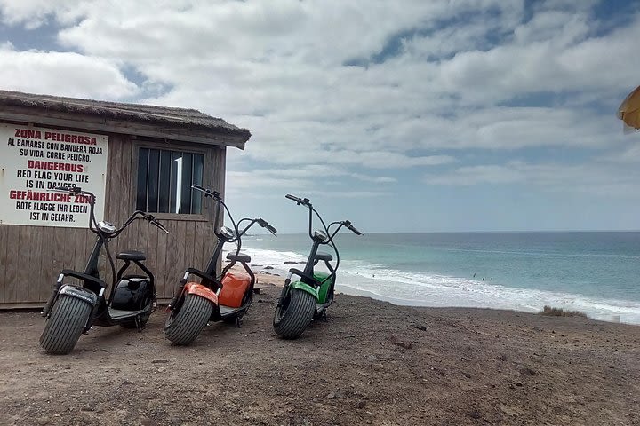 Sunset Guided Tour by E-Scooter Chopper : Maspalomas & Meloneras 3 Hours image