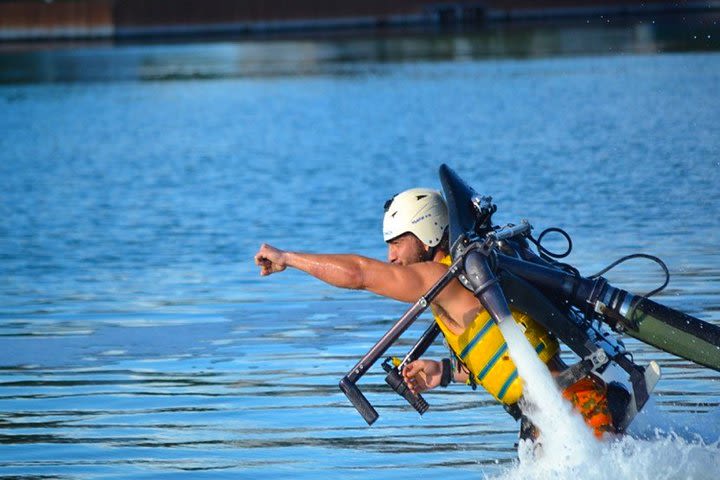EXPERIENCE Flying through the Air in a JETPACK. Training, Equipment & Instructor image