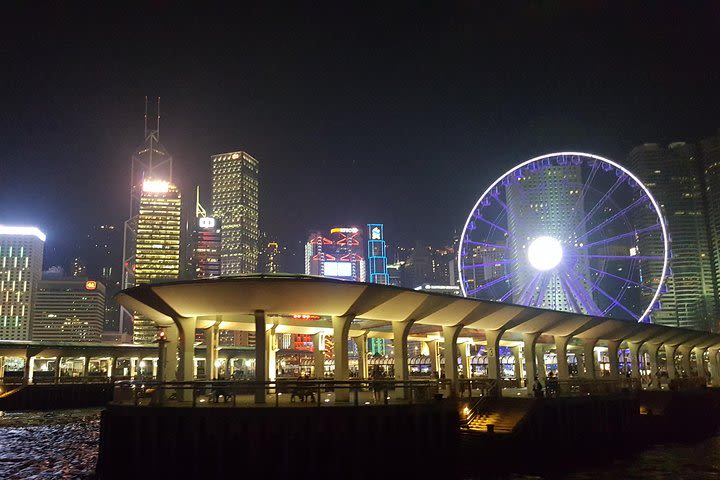 Hong Kong Harbor Night Cruise and Dinner at Victoria Peak image