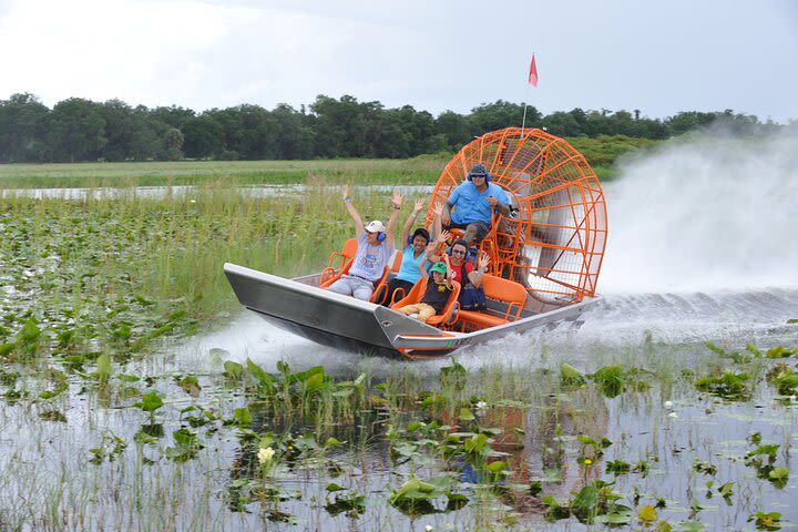 30-Minute Airboat Ride, Gem Mining, Park Admission and Roundtrip Transportation image