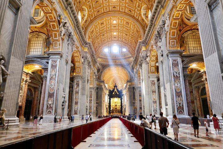 Reserved Entry to St. Peter's Basilica image