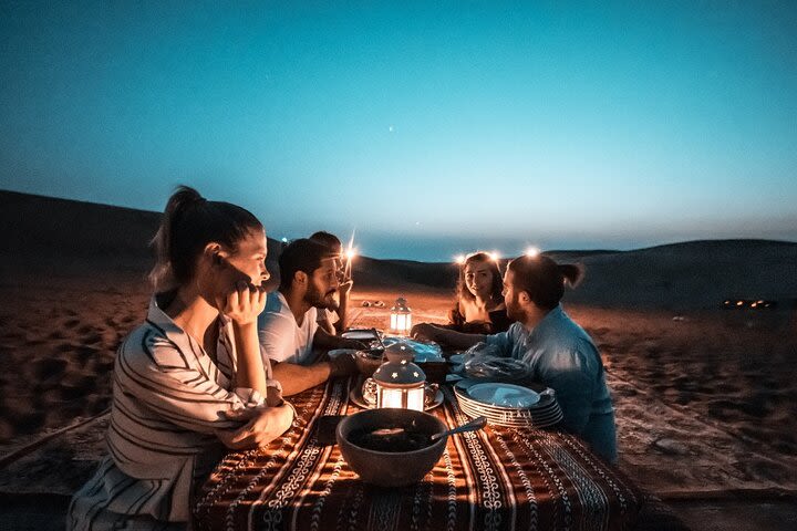 Dubai Private Luxury Family Dinner & Camel Trekking image