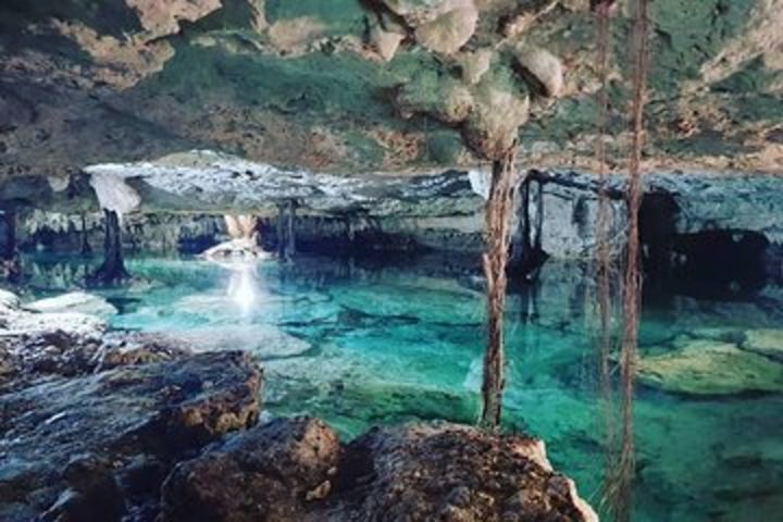 Half day Cave Cenotes Expedition image