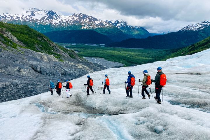 Exit Glacier Ice Hiking Adventure from Seward, Alaska image