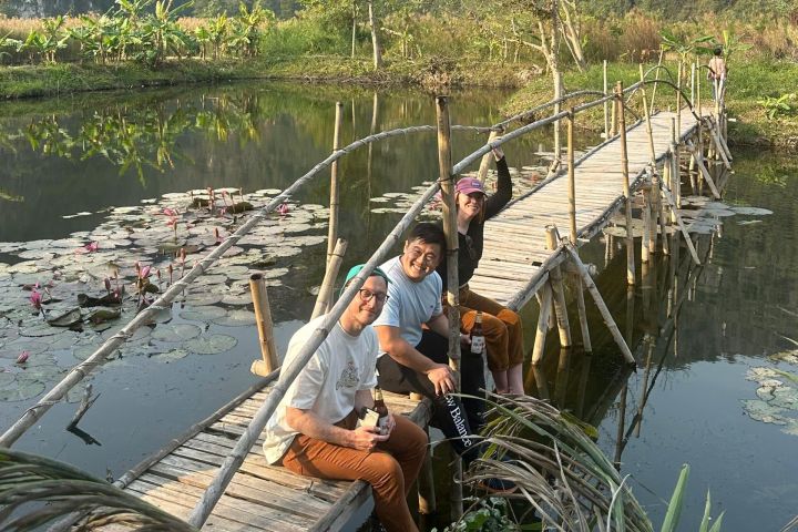 Ninh Binh Ecotour: Boat, Bike, Cave & Pagoda image