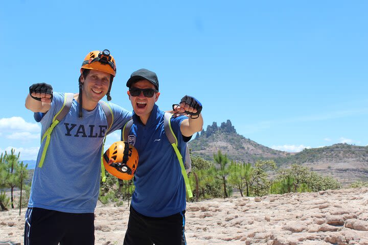 Mountain biking and Caving Adventure from San Miguel de Allende or Querétaro image