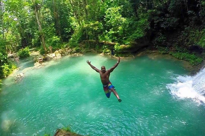 Secret Falls Blue Hole from Ocho Rios image