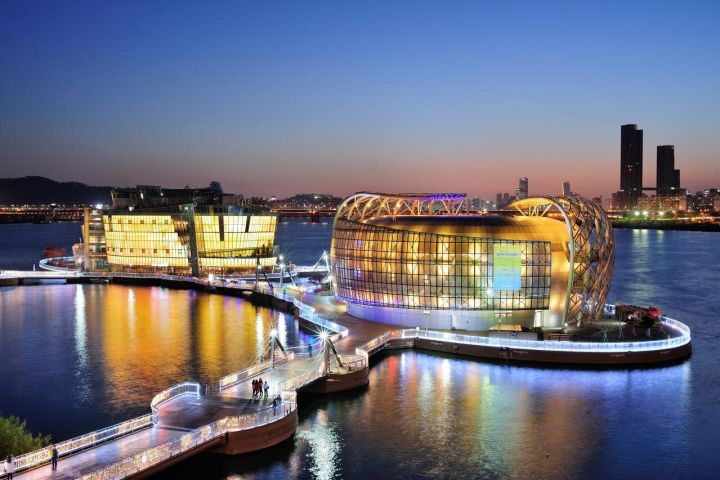 Seoul Night Tour: Moonlight Rainbow Fountain Show image