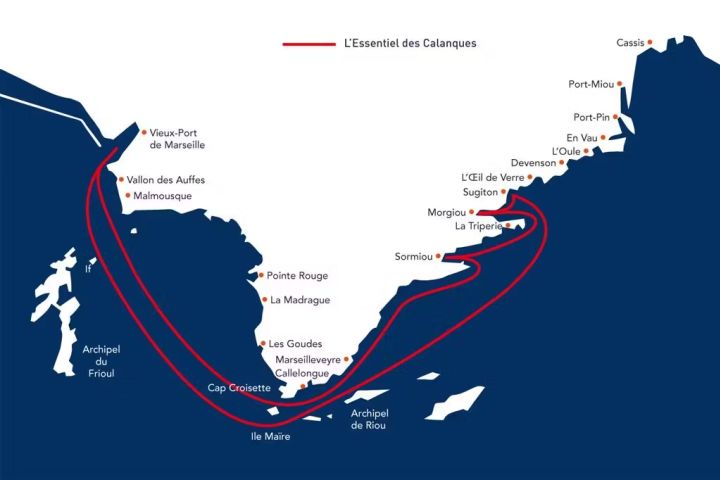 Bootstour in die Calanques von Marseille - 6 Calanques image