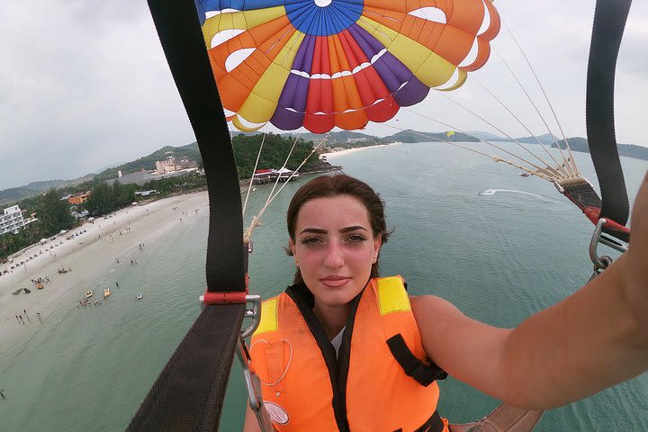 Boat Parasailing image