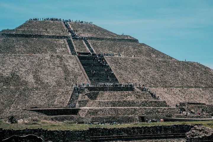  Teotihuacan and Basilica of Santa Maria de Guadalupe image