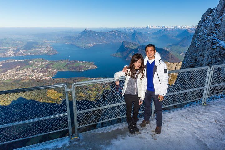 Mount Pilatus and Lucerne Winter Photo Tour image