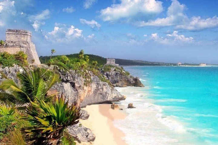 Tulum, Coba, Cenote and Playa del Carmen 4 places 1 full day 1 price  image