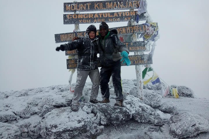 6 days Marangu route climbing Mt. Kilimanjaro  image