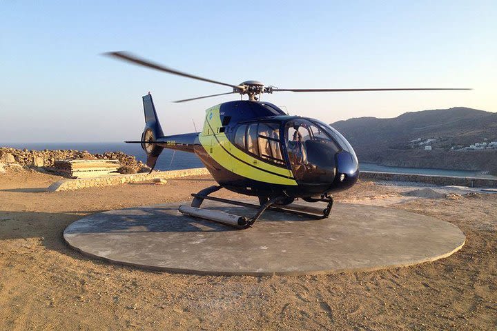 Private Helicopter Transfer from Mykonos to Athens image