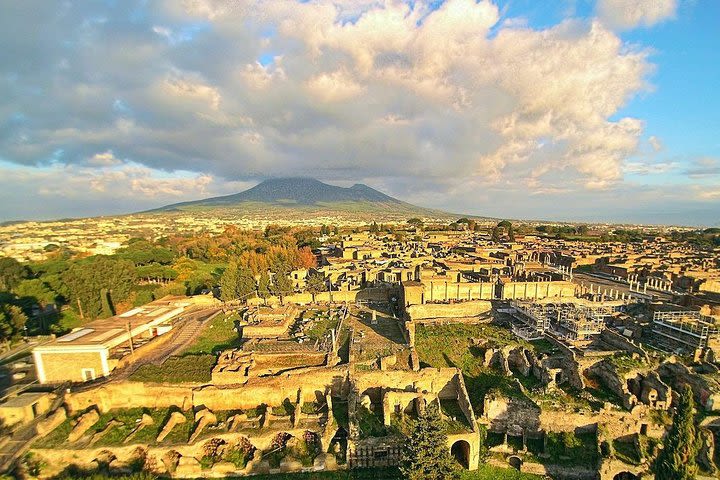 From your cruise ship in Naples to Pompeii Park, ticket and guide included image