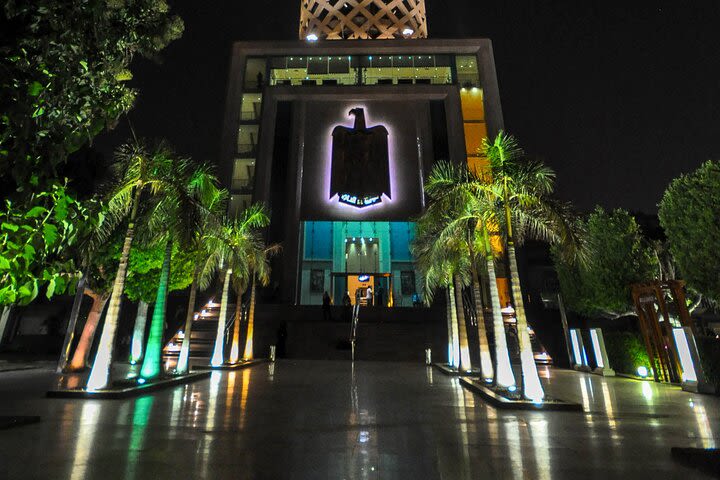 Cairo city tour by night with Cairo tower image